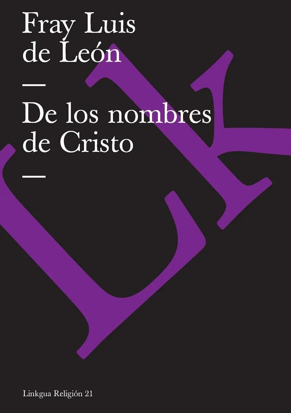 Cover: 9788498167375 | De los nombres de Cristo | Fray Luis de León | Taschenbuch | Spanisch