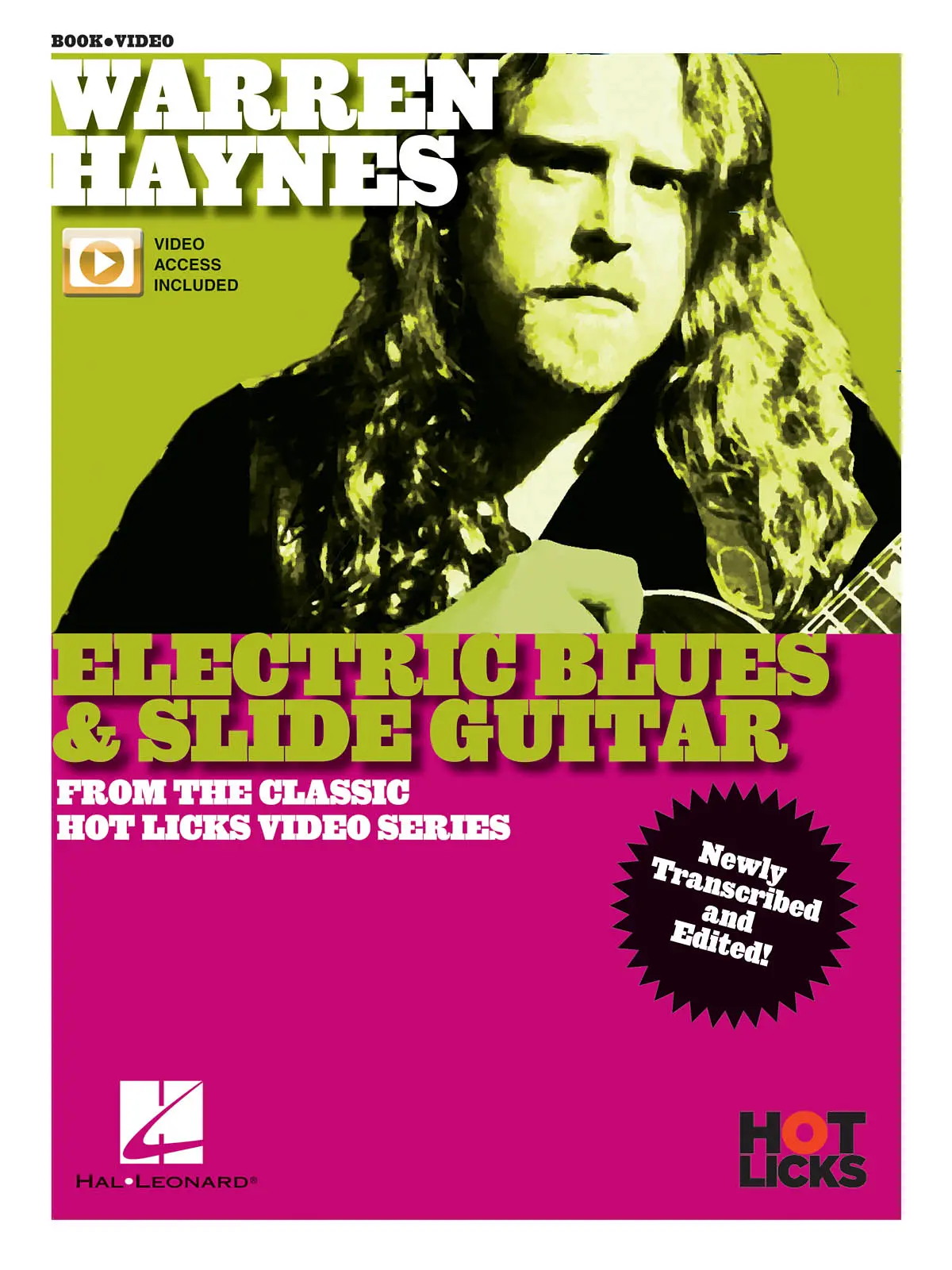 Cover: 888680727475 | Warren Haynes - Electric Blues &amp; Slide Guitar | Hot Licks | 2018