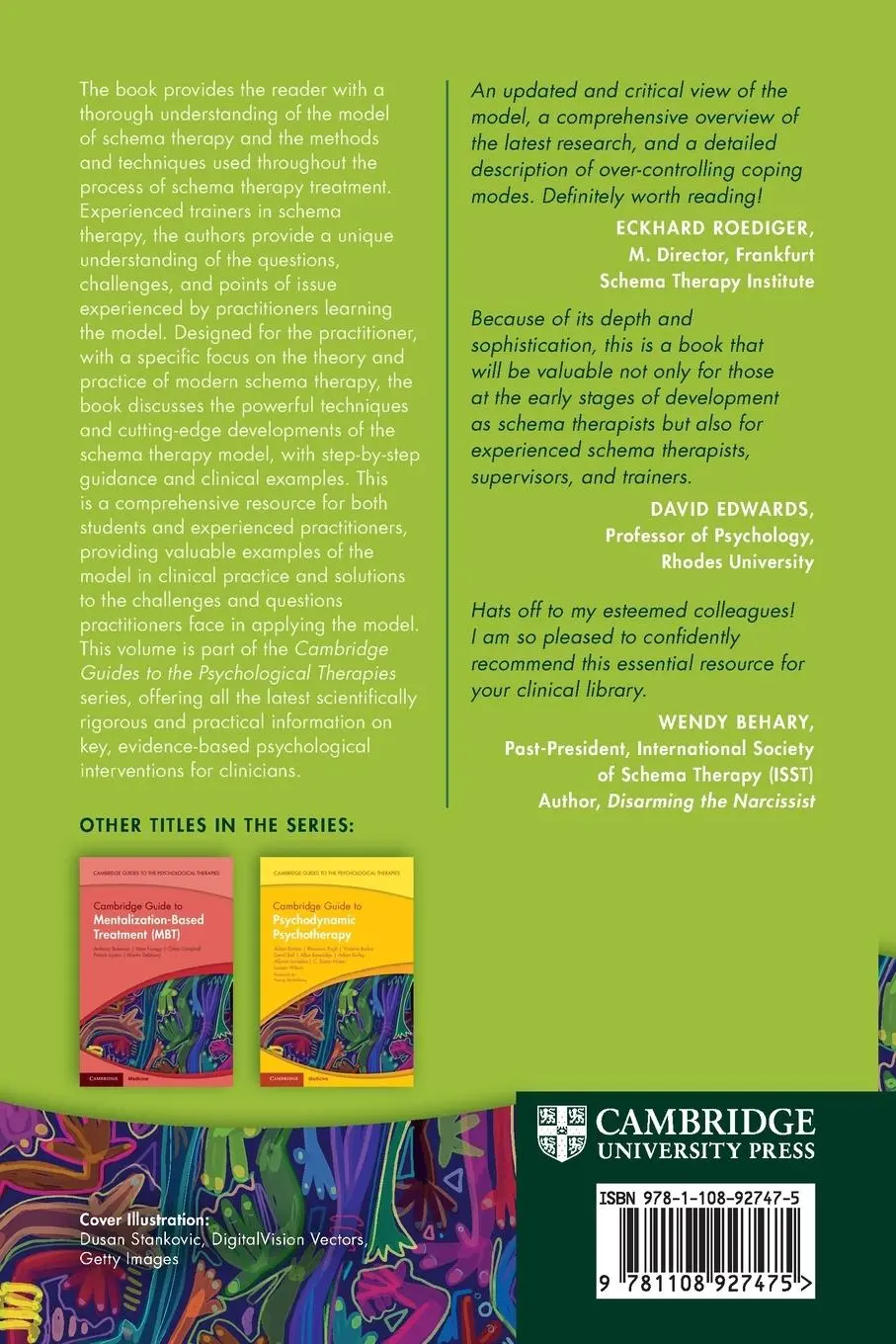 Rückseite: 9781108927475 | Cambridge Guide to Schema Therapy | Robert N. Brockman (u. a.) | Buch
