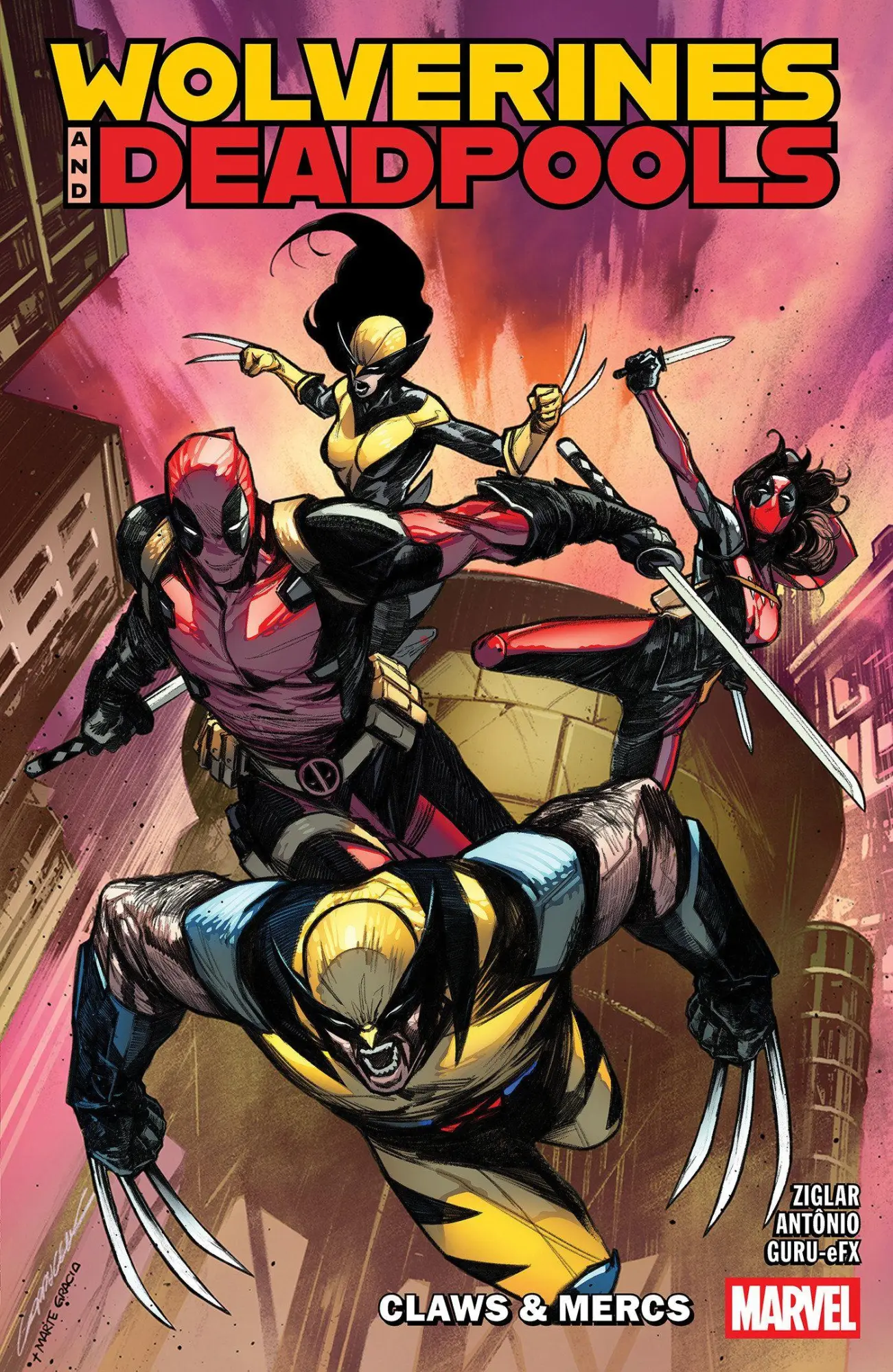 Cover: 9781302967475 | Wolverines &amp; Deadpools: Claws &amp; MERCS | Cody Ziglar (u. a.) | Buch
