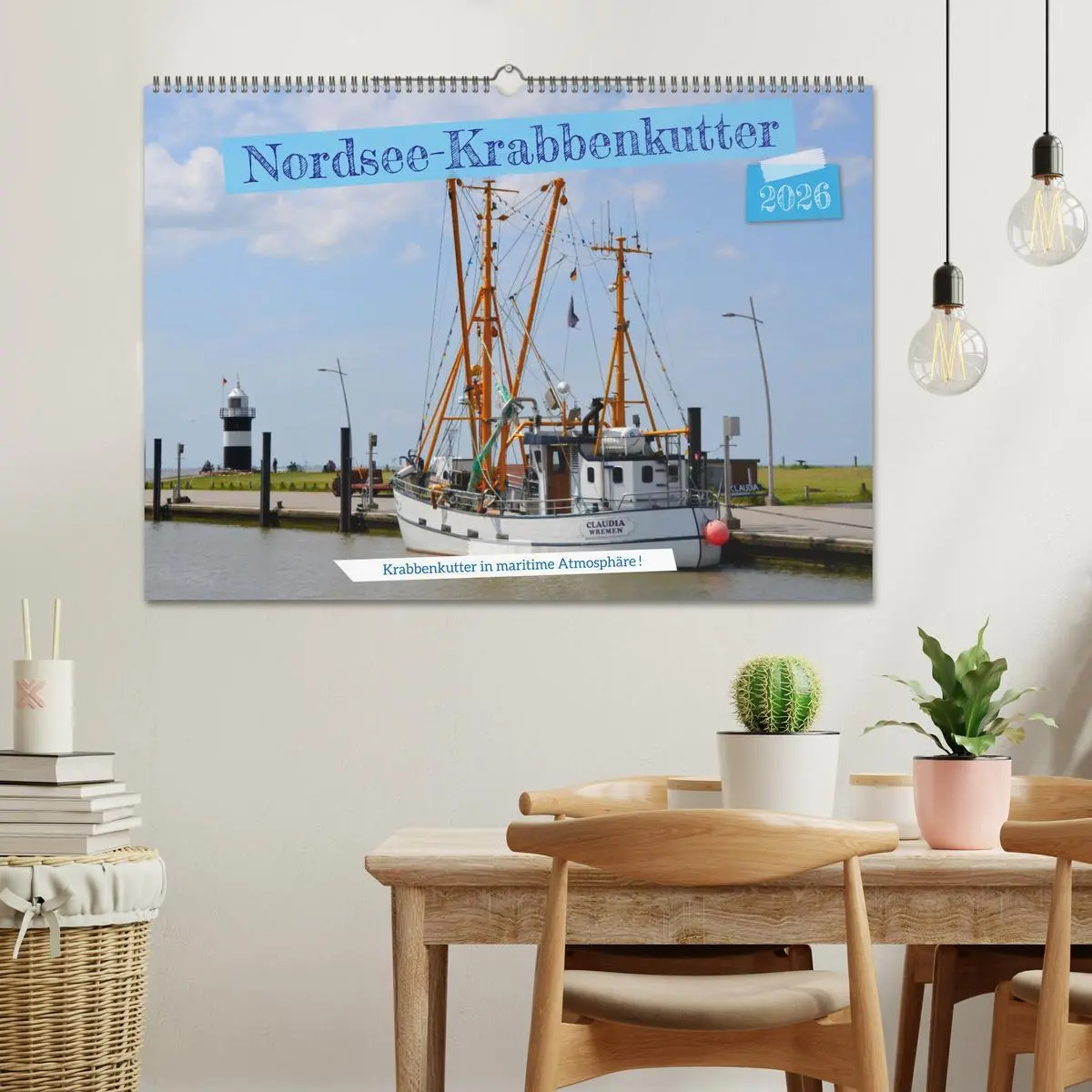 Bild: 9783457517475 | Nordsee-Krabbenkutter (Wandkalender 2026 DIN A2 quer), CALVENDO...