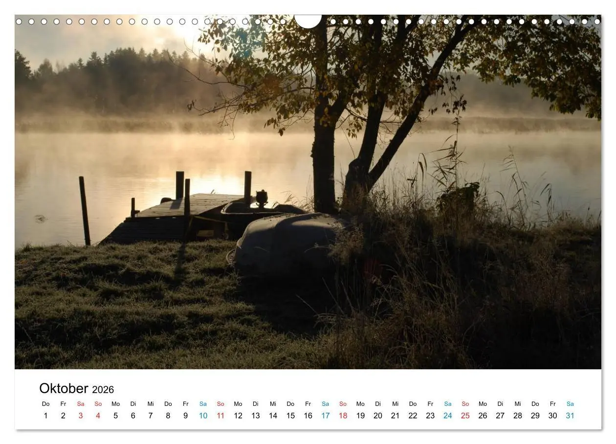 Bild: 9783516227475 | Schweden (Wandkalender 2026 DIN A3 quer), CALVENDO Monatskalender