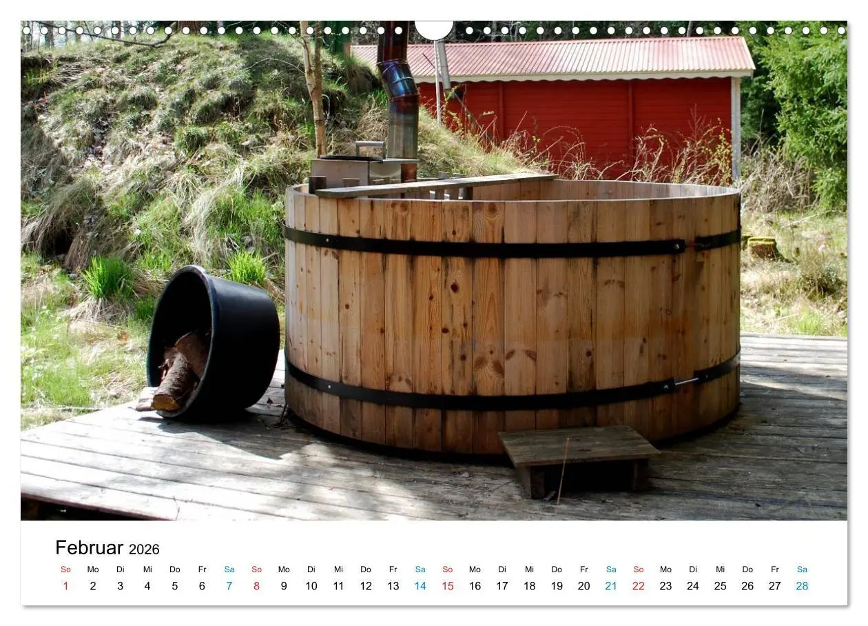 Bild: 9783516227475 | Schweden (Wandkalender 2026 DIN A3 quer), CALVENDO Monatskalender