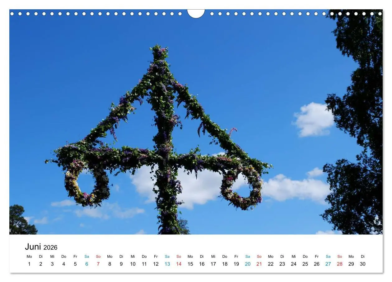 Bild: 9783516227475 | Schweden (Wandkalender 2026 DIN A3 quer), CALVENDO Monatskalender