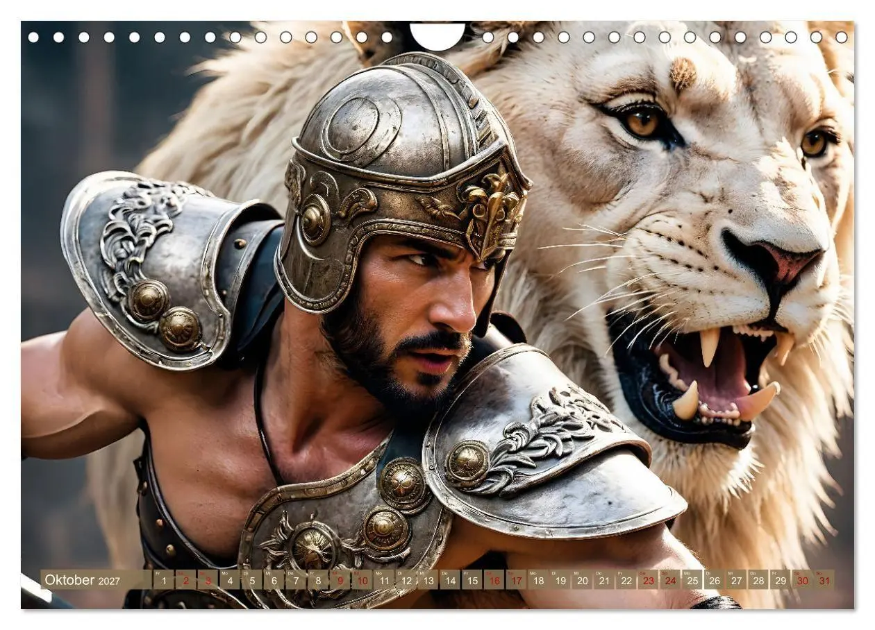 Bild: 9783569007475 | Gladiatoren - ein Leben für den Kampf (Wandkalender 2027 DIN A4...