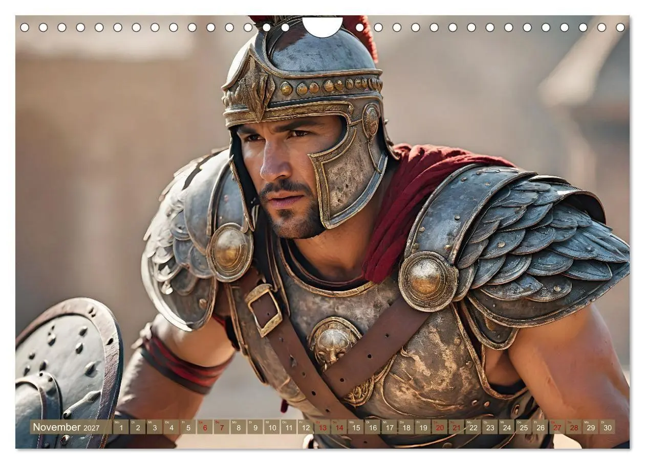 Bild: 9783569007475 | Gladiatoren - ein Leben für den Kampf (Wandkalender 2027 DIN A4...