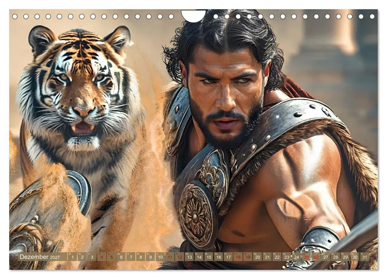 Bild: 9783569007475 | Gladiatoren - ein Leben für den Kampf (Wandkalender 2027 DIN A4...
