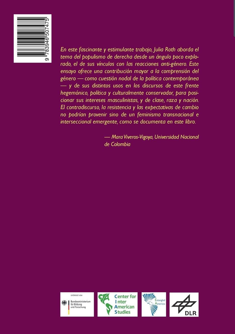 Rückseite: 9783946507475 | ¿Puede el feminismo vencer al populismo? | Julia Roth | Taschenbuch