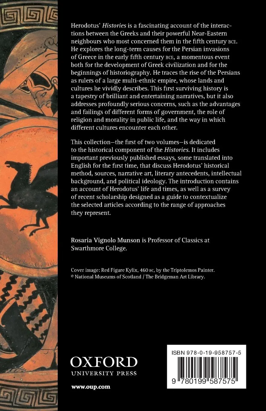Rückseite: 9780199587575 | Herodotus, Volume 1 | Herodotus and the Narrative of the Past | Munson