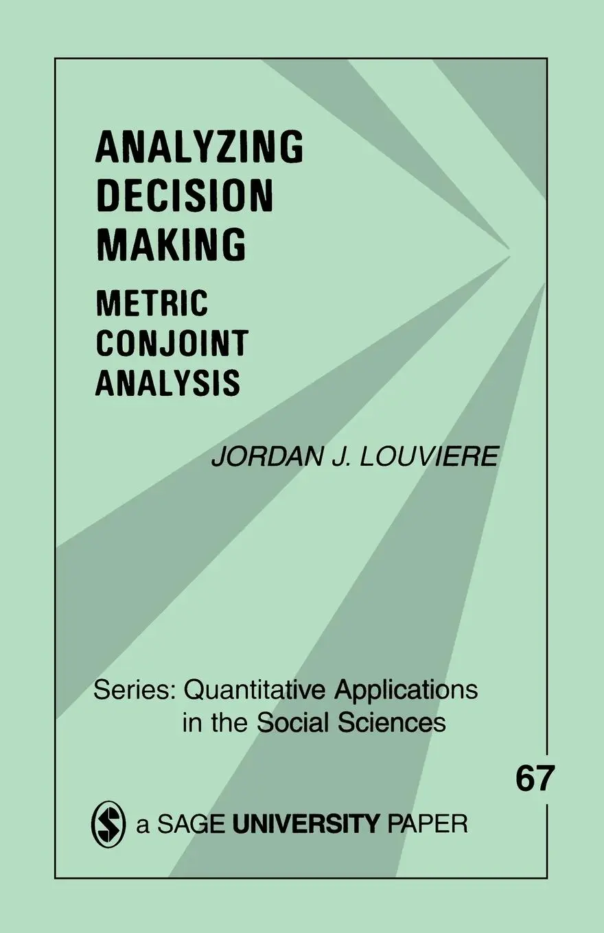 Cover: 9780803927575 | Analyzing Decision Making | Metric Conjoint Analysis | Louviere | Buch