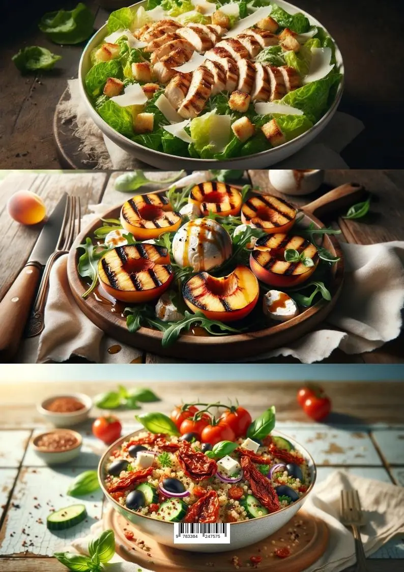 Rückseite: 9783384247575 | Sommersalate | Frische Rezepte für leichte Genüsse | Diana Kluge