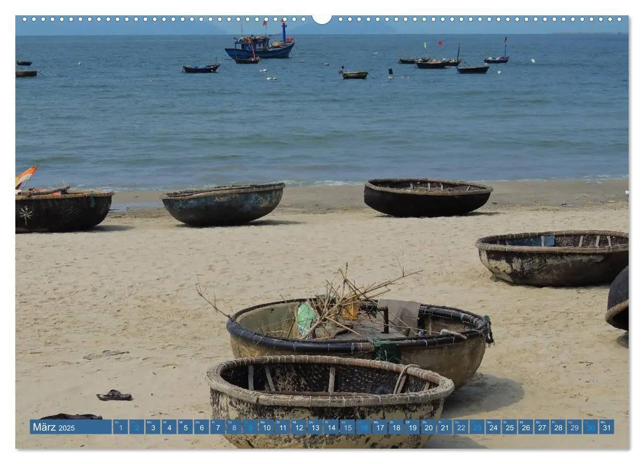 Bild: 9783435727575 | Vielseitiges Vietnam (Wandkalender 2025 DIN A2 quer), CALVENDO...