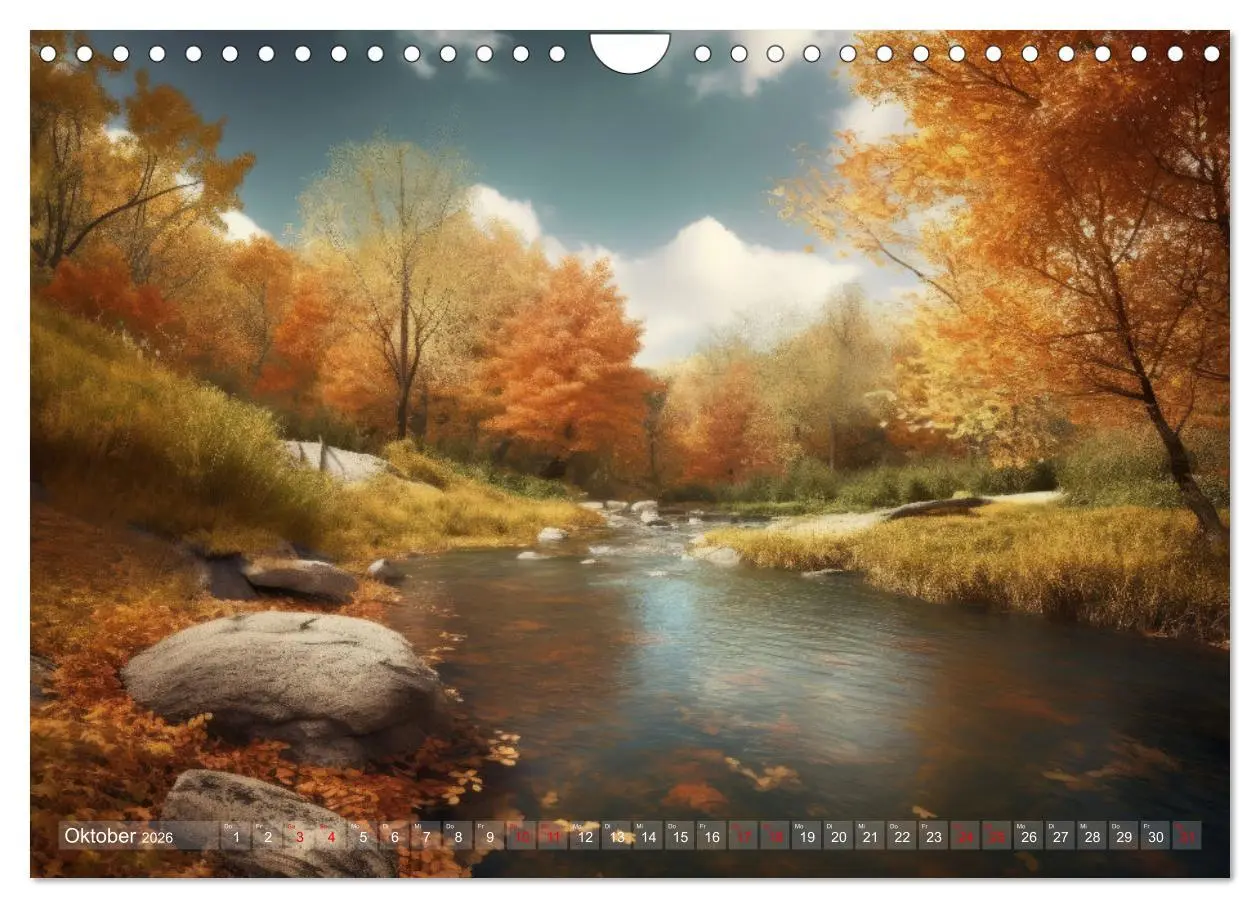 Bild: 9783457367575 | Himmlische Landschaften des Lichts (Wandkalender 2026 DIN A4 quer),...