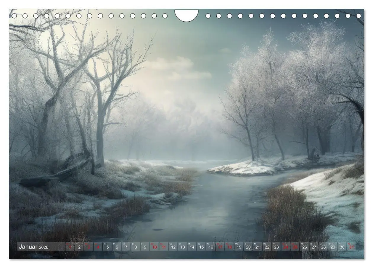 Bild: 9783457367575 | Himmlische Landschaften des Lichts (Wandkalender 2026 DIN A4 quer),...