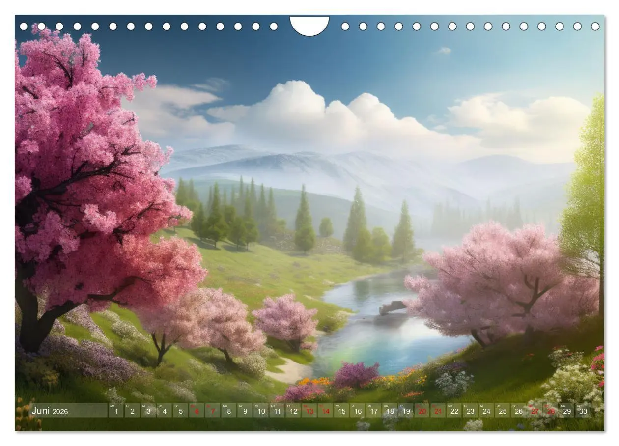 Bild: 9783457367575 | Himmlische Landschaften des Lichts (Wandkalender 2026 DIN A4 quer),...