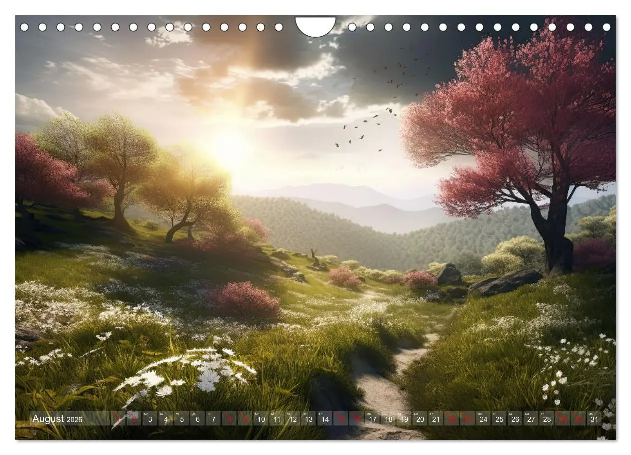 Bild: 9783457367575 | Himmlische Landschaften des Lichts (Wandkalender 2026 DIN A4 quer),...