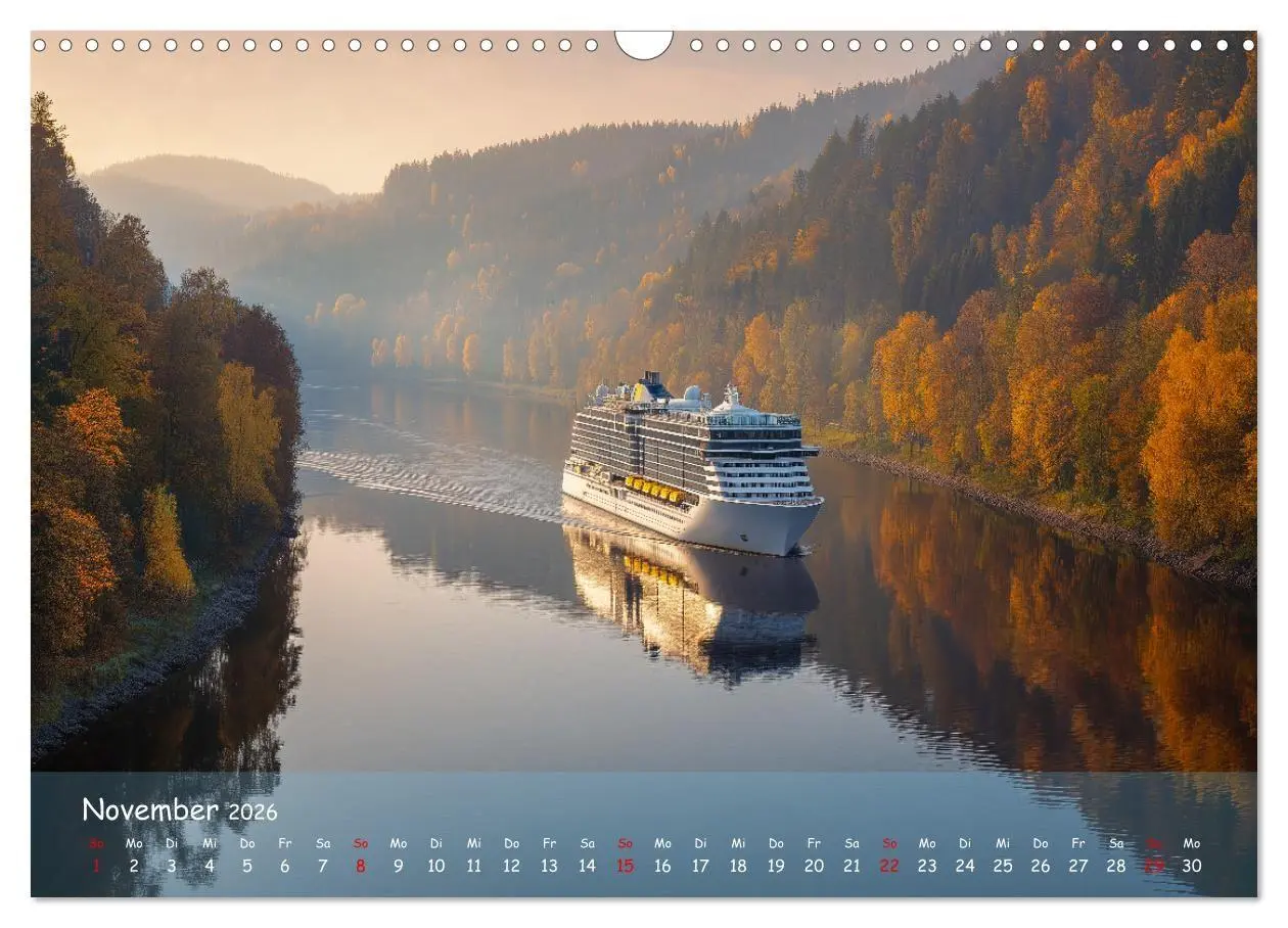 Bild: 9783516697575 | Kreuzfahrtschiffe Kalender - Kreuzfahrten und Giganten der Meere...