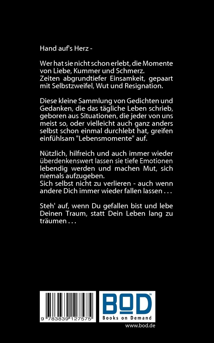 Rückseite: 9783839127575 | Dein Weg aus dem Schatten | . . . das Wichtigste bist immer Du selbst