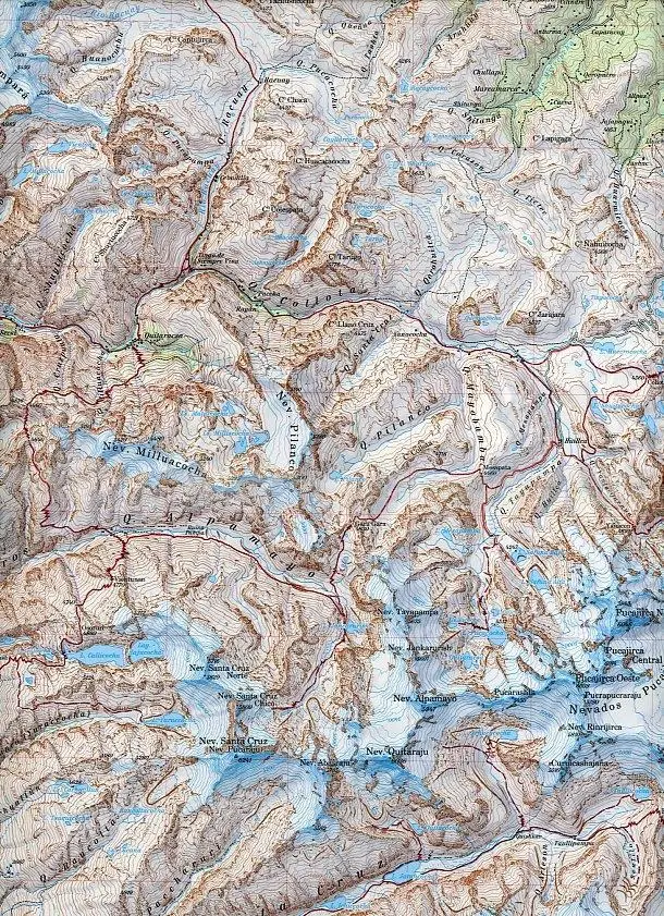 Bild: 9783928777575 | DAV Alpenvereinskarte 0/3A Cordillera Blanca Nordteil 1 : 100 000