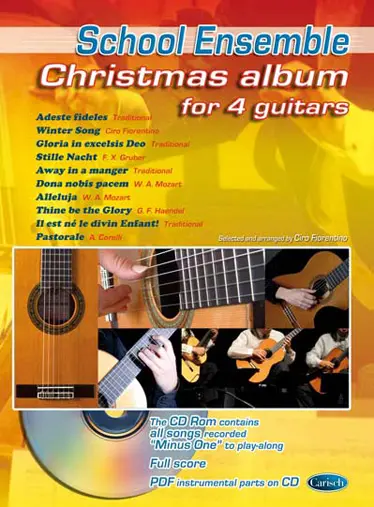 Cover: 9788850727575 | Christmas Album for 4 Guitars | Ciro Fiorentino | Buch + CD