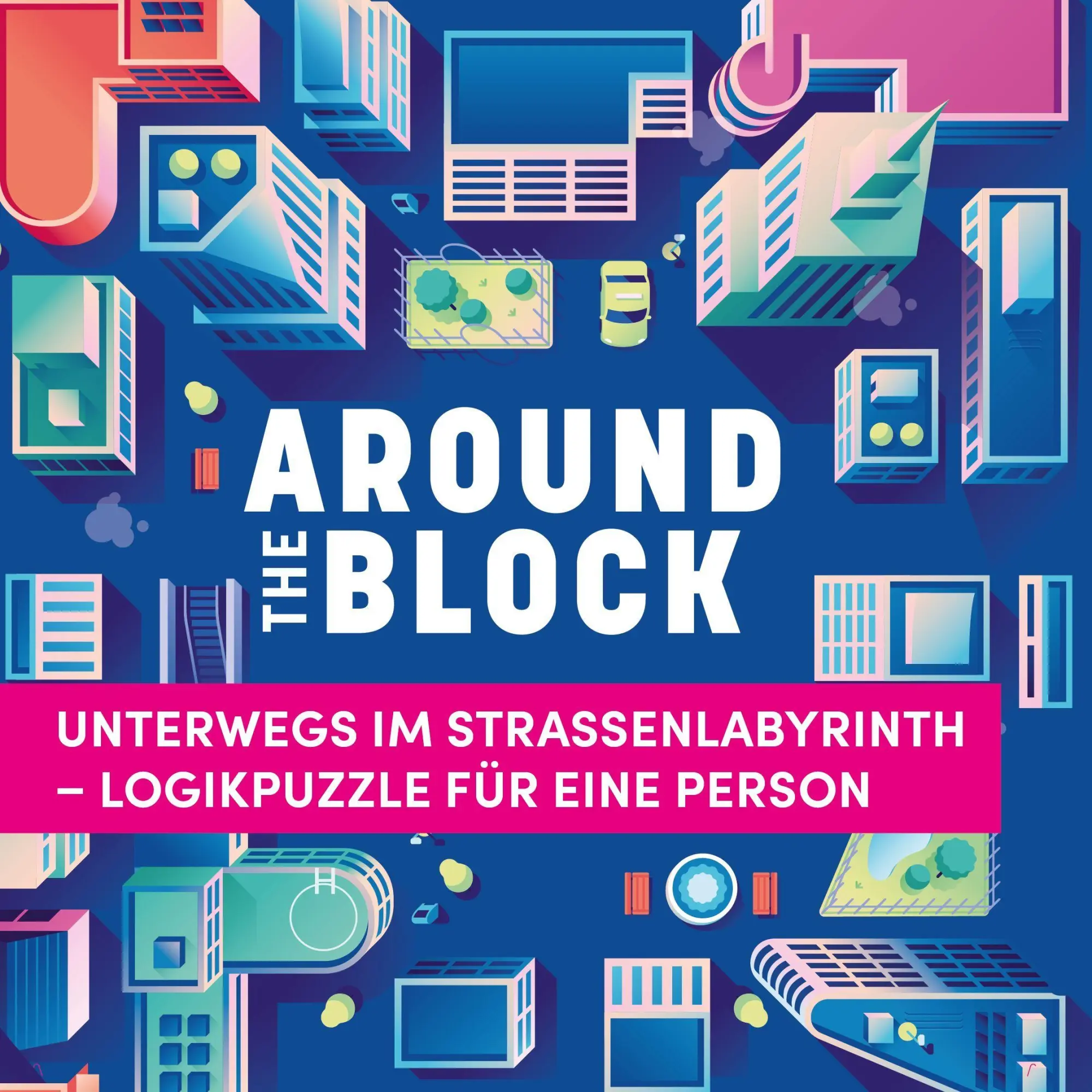 Bild: 4007742187675 | Around the Block - Unterwegs im Straßenlabyrinth | Frechverlag | Spiel