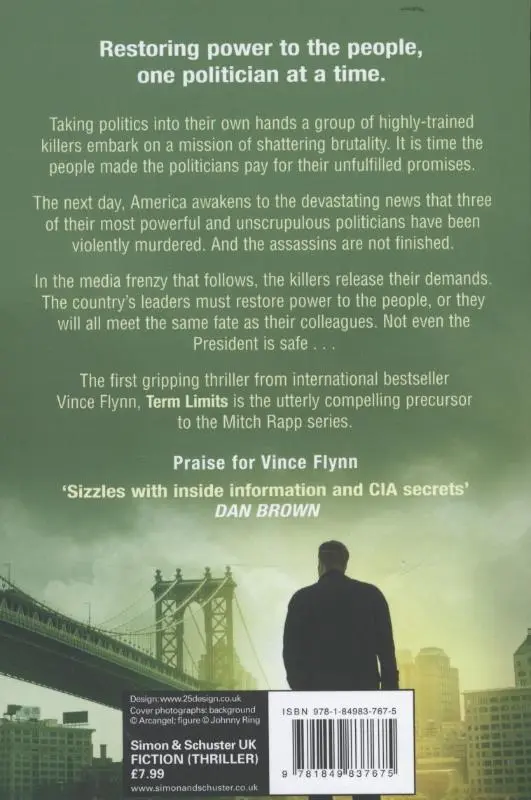 Rückseite: 9781849837675 | Term Limits | Vince Flynn | Taschenbuch | Kartoniert / Broschiert