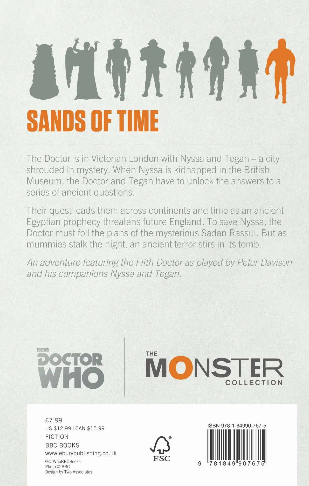 Rückseite: 9781849907675 | Doctor Who | Sands of Time | Justin Richards | Taschenbuch | Englisch