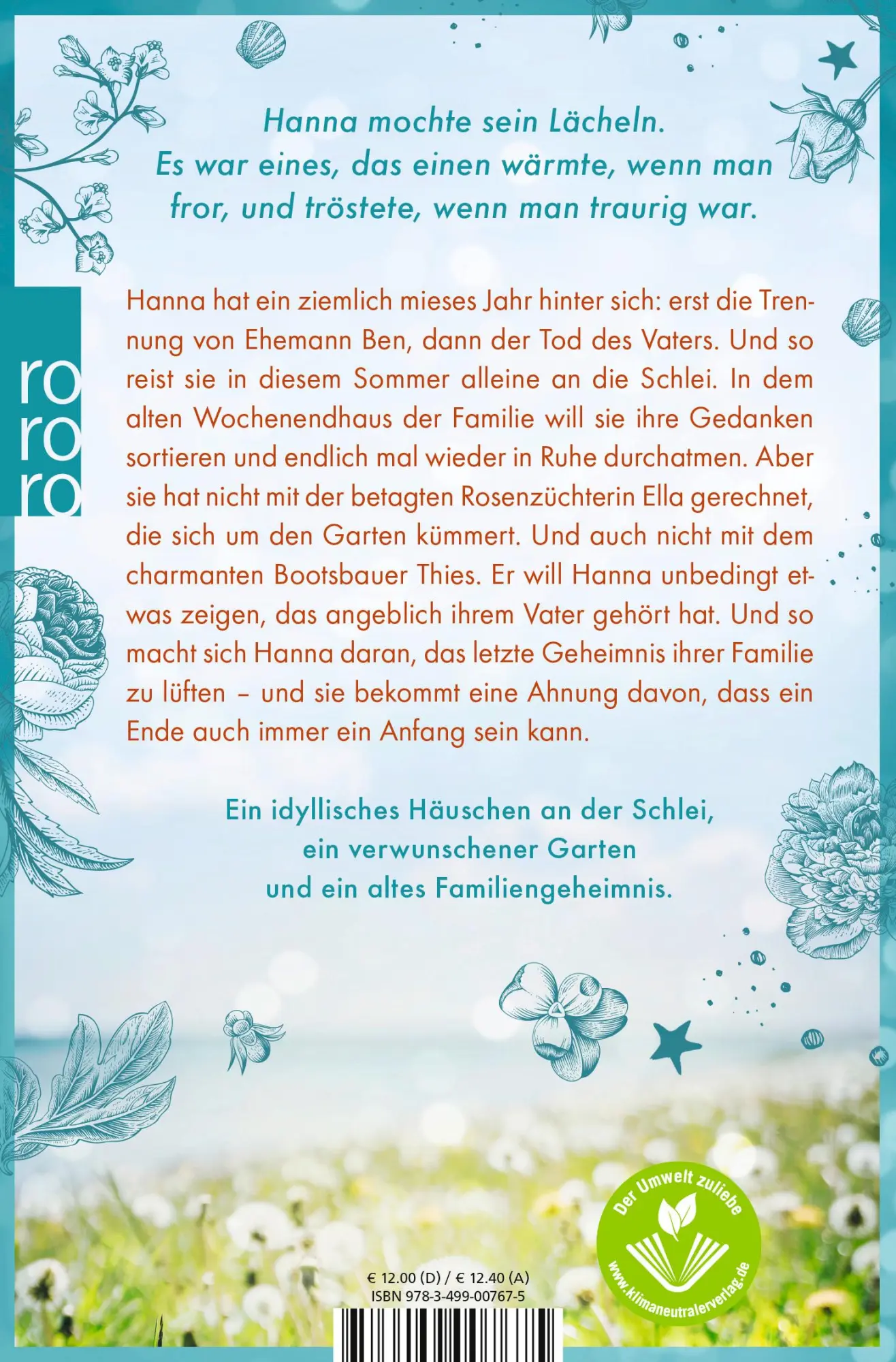 Rückseite: 9783499007675 | Ein Sommer an der Schlei | Inken Bartels | Taschenbuch | 336 S. | 2022