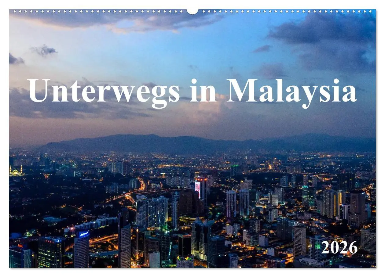 Cover: 9783516067675 | Unterwegs in Malaysia (Wandkalender 2026 DIN A2 quer), CALVENDO...