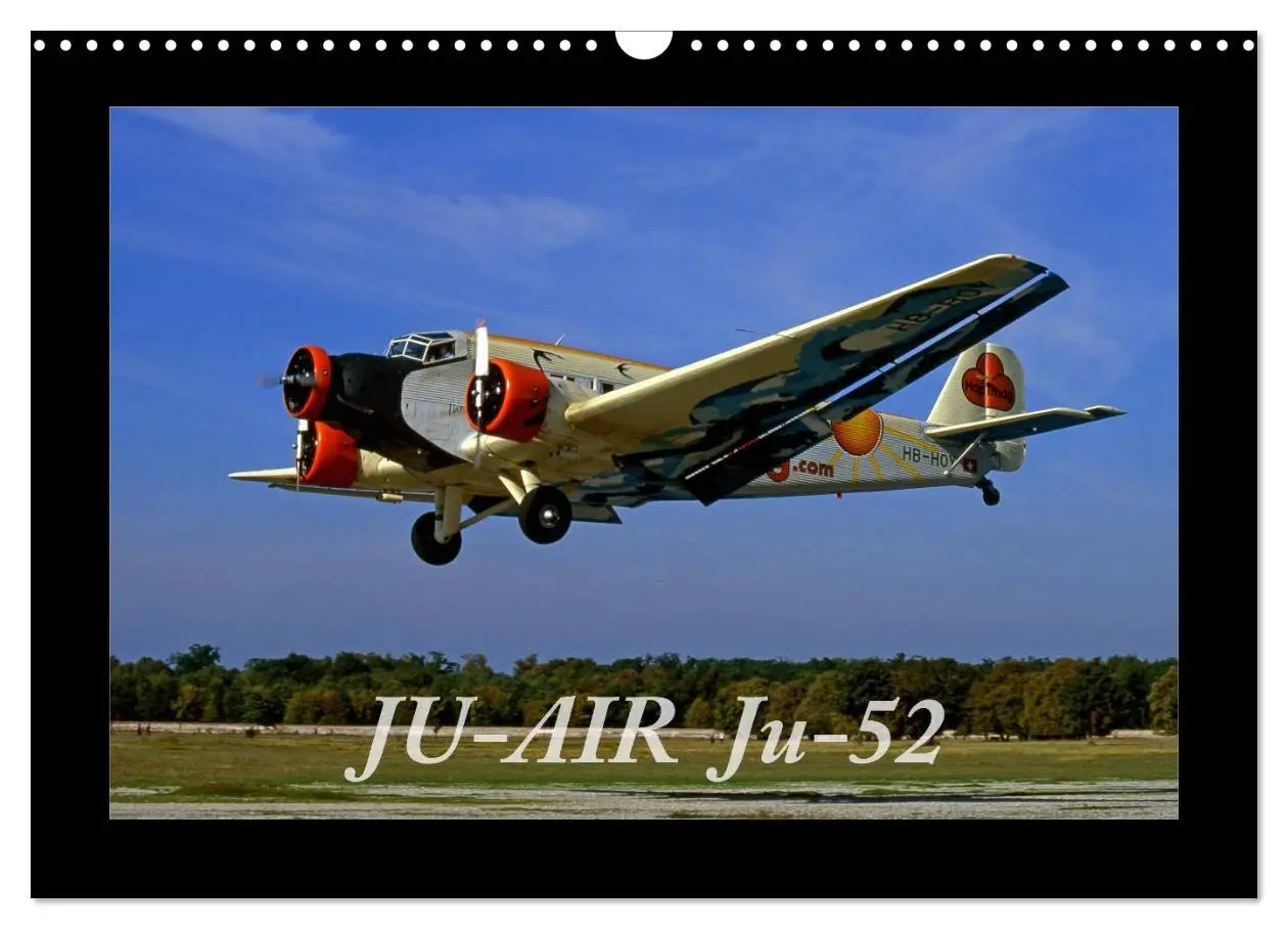 Cover: 9783516207675 | JU-AIR Ju-52 (Wandkalender 2026 DIN A3 quer), CALVENDO Monatskalender