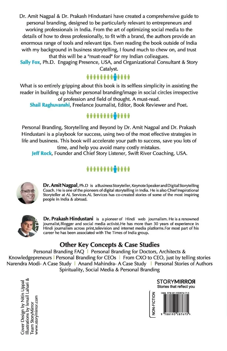 Rückseite: 9788193287675 | Personal Branding, Storytelling and Beyond | Amit Nagpal | Taschenbuch