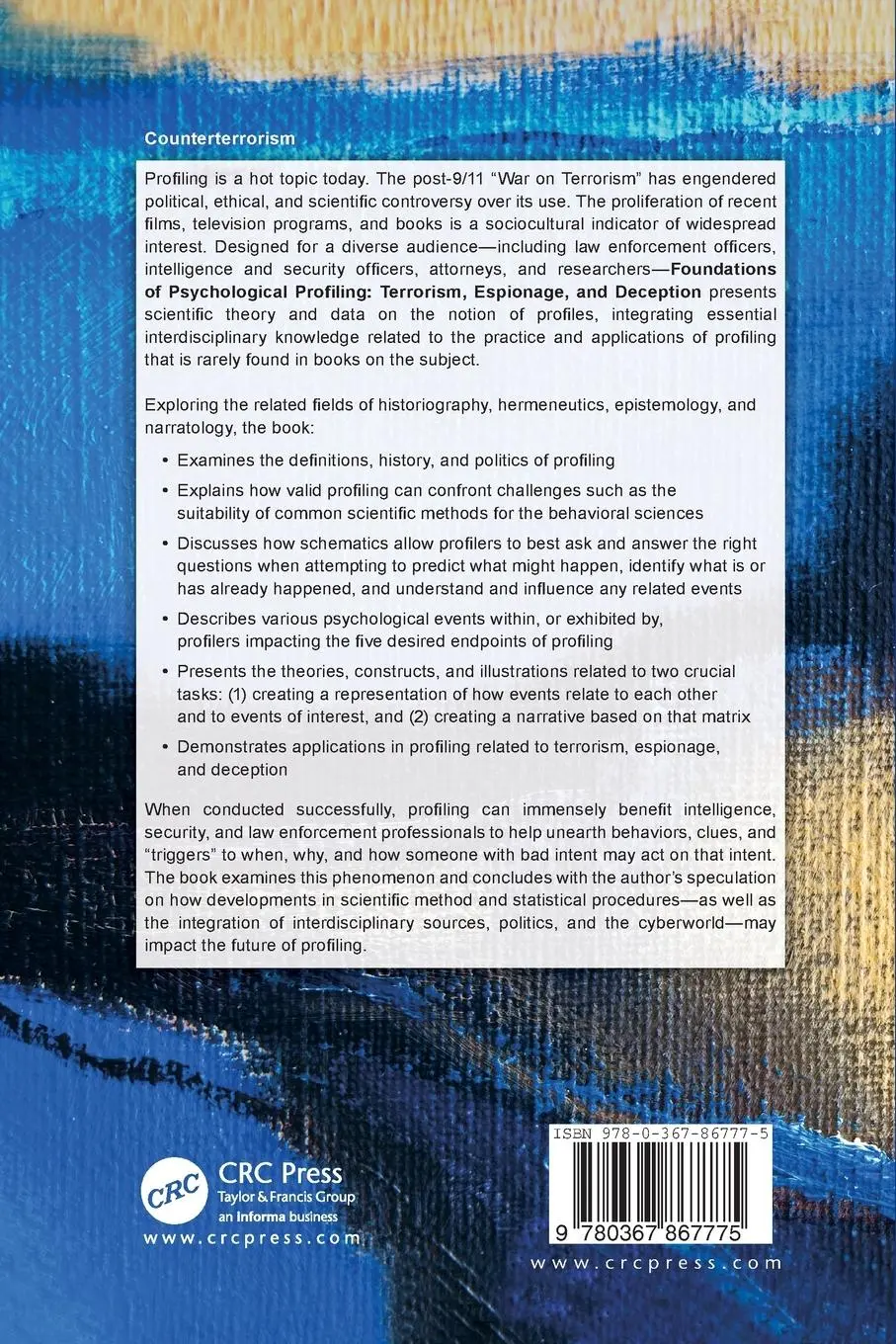 Rückseite: 9780367867775 | Foundations of Psychological Profiling | Richard Bloom | Taschenbuch