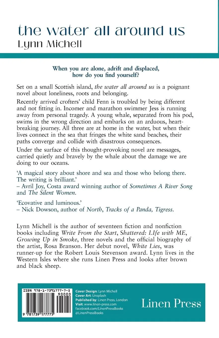 Rückseite: 9781739177775 | The water all around us | Lynn Michell | Taschenbuch | Englisch | 2023