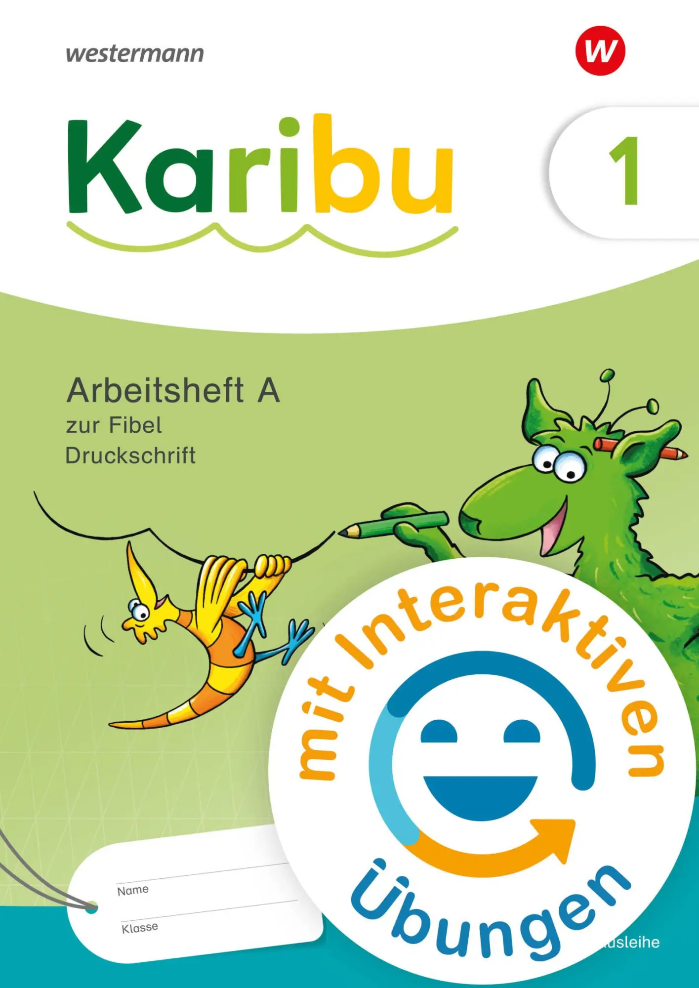 Cover: 9783141297775 | Karibu 1 (A). Arbeitsheft Druckschrift mit interaktiven Übungen zur...