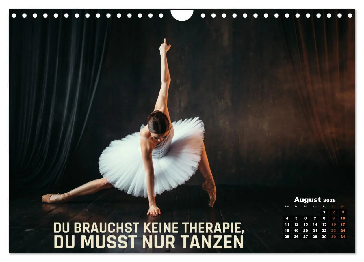 Bild: 9783383857775 | Ballett mit einem Hauch Poesie (Wandkalender 2025 DIN A4 quer),...
