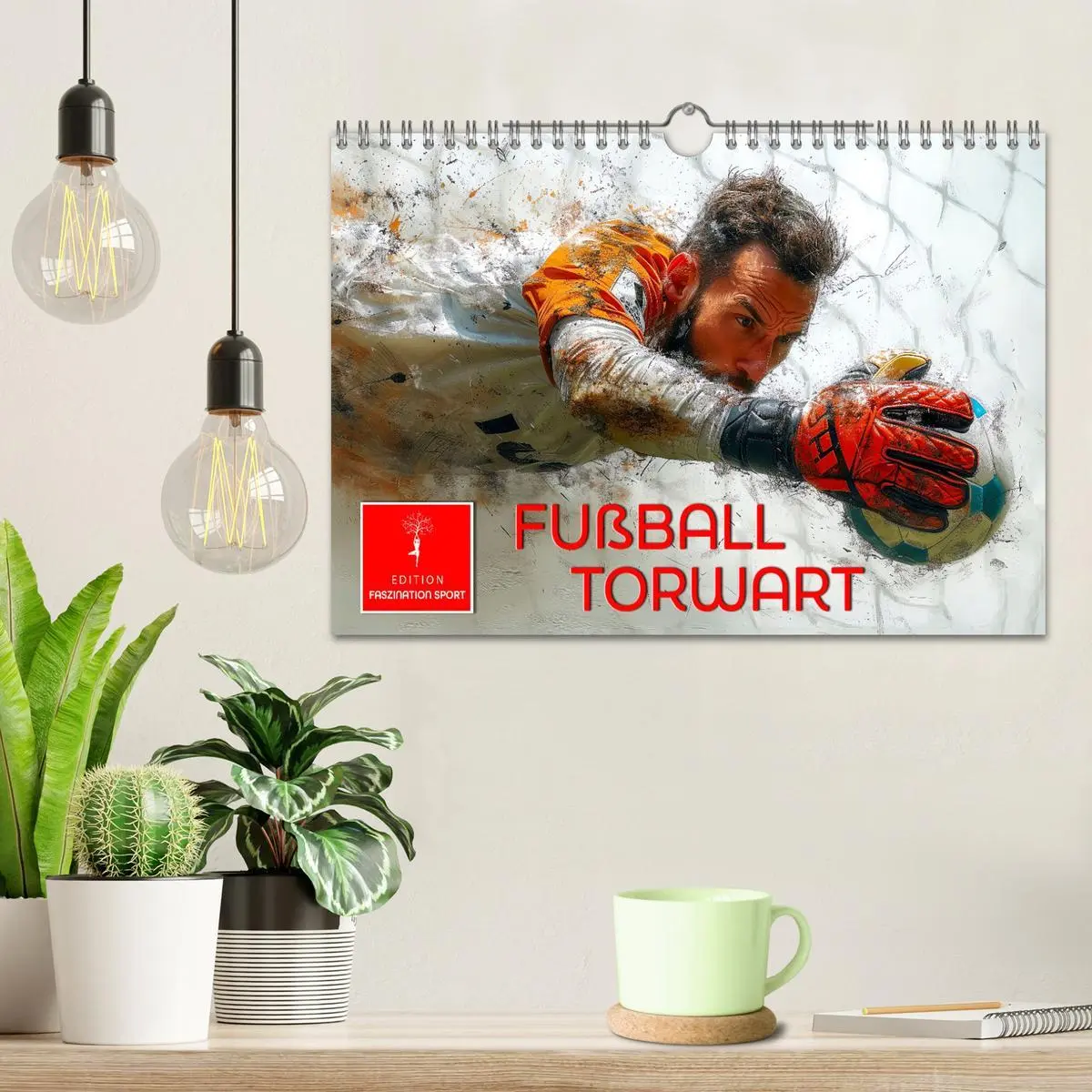 Bild: 9783457347775 | Fußball Torwart (Wandkalender 2026 DIN A4 quer), CALVENDO...