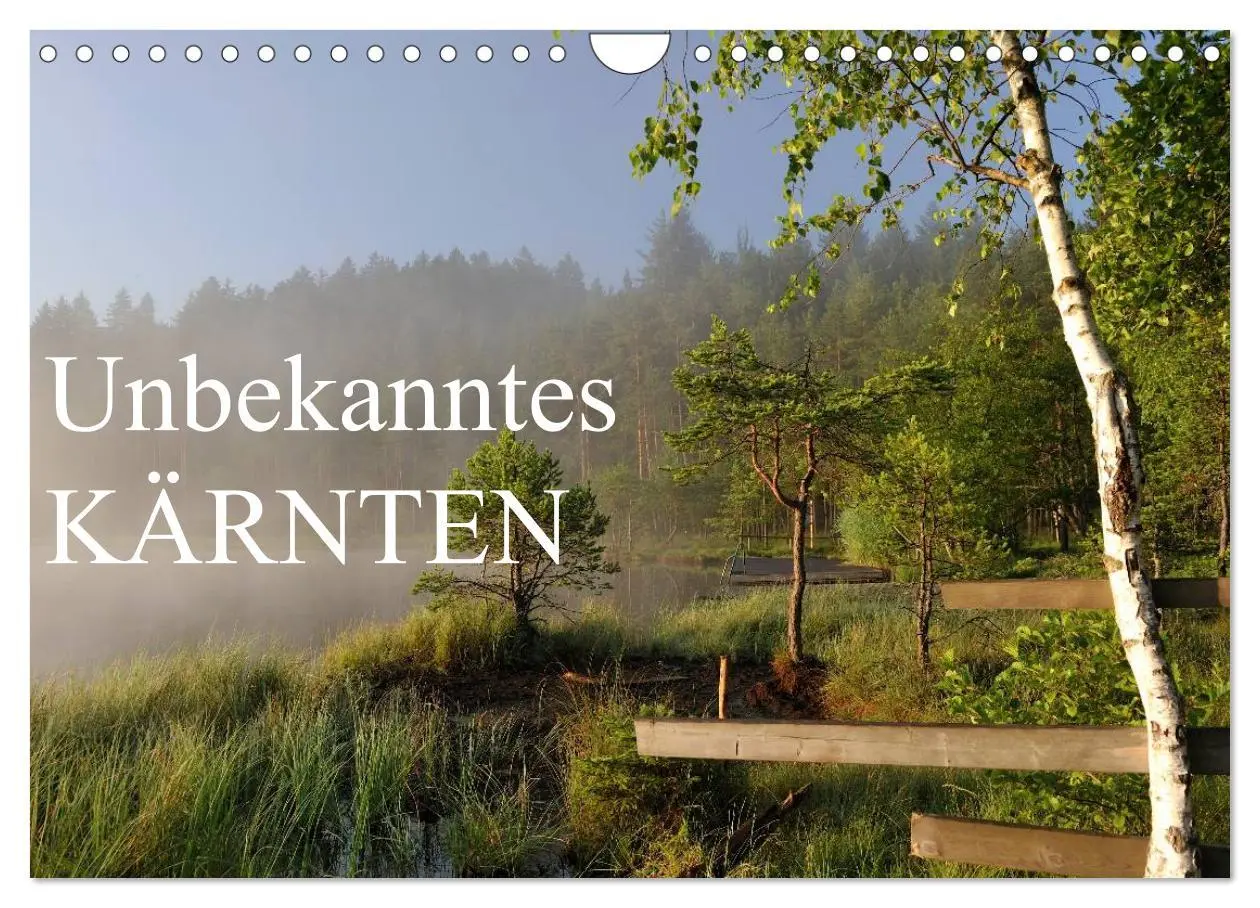 Cover: 9783457967775 | Unbekanntes Kärnten (Wandkalender 2026 DIN A4 quer), CALVENDO...