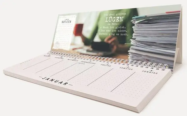 Bild: 9783731887775 | Tischquerkalender Kleine Auszeit? 2026 | Verlag Korsch | Kalender