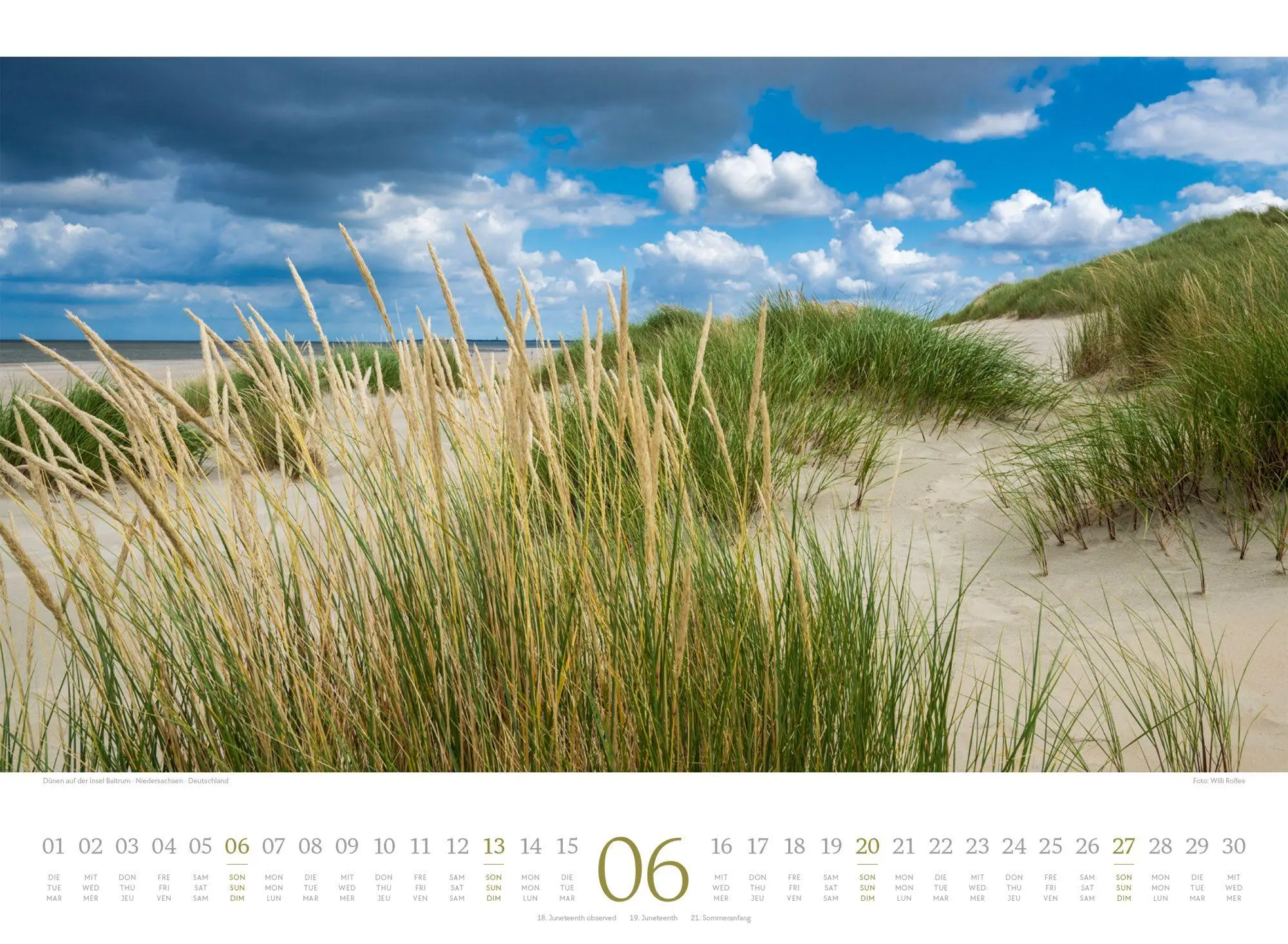 Bild: 9783838427775 | Tage am Meer Kalender 2027 | Ackermann Kunstverlag GmbH | Kalender