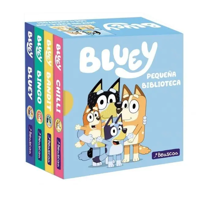 Cover: 9788448867775 | Bluey. Libro juguete - Pequeña biblioteca | Taschenbuch | Spanisch