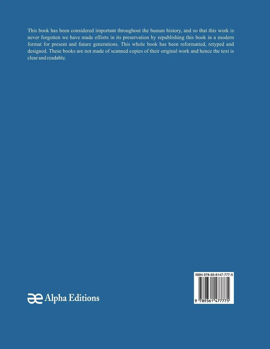 Rückseite: 9789361477775 | A Treatise on the Theory of Invariants | Oliver E. Glenn | Taschenbuch