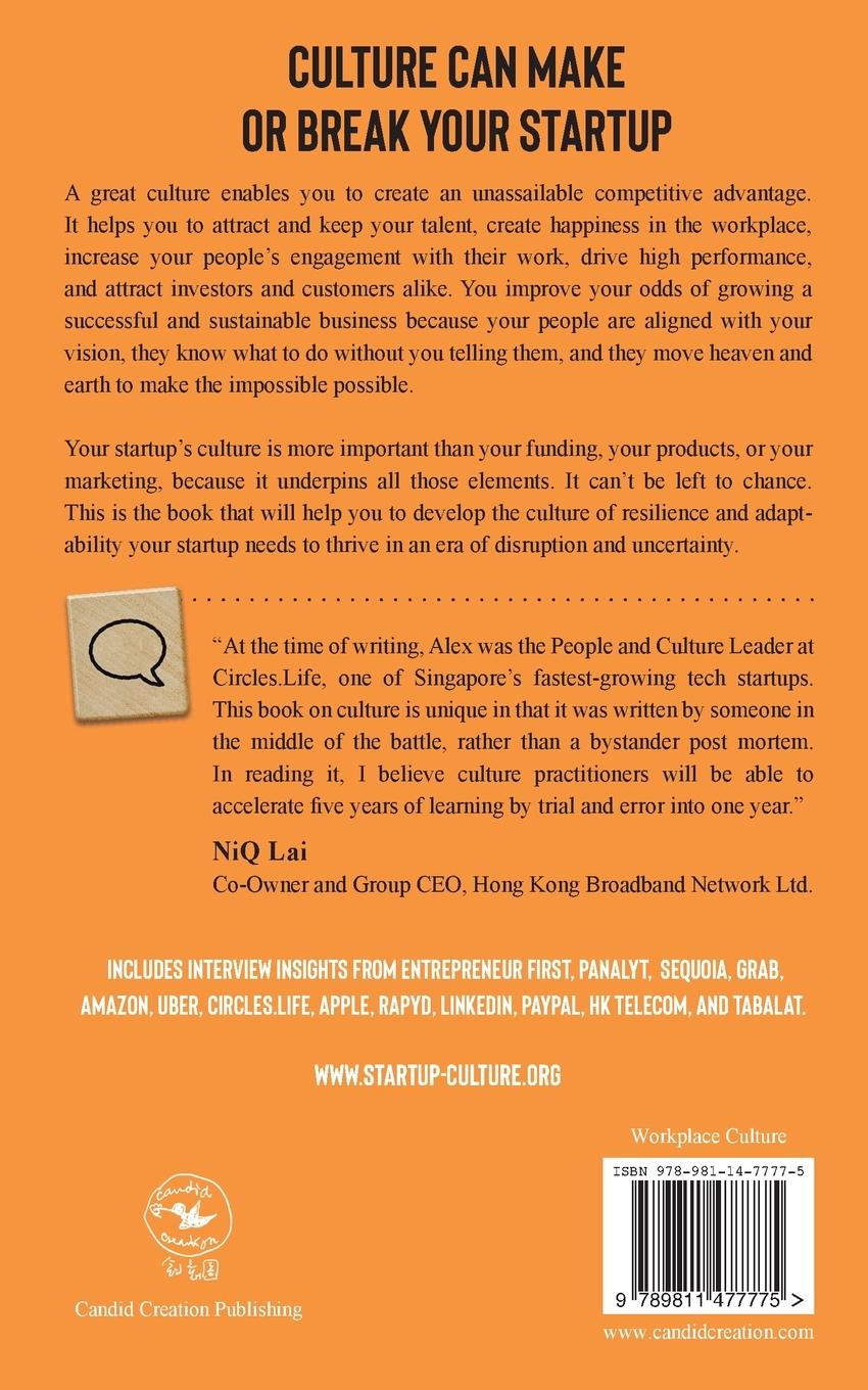 Rückseite: 9789811477775 | Startup Culture | Your Superpower for Sustainable Growth | Nicolaus