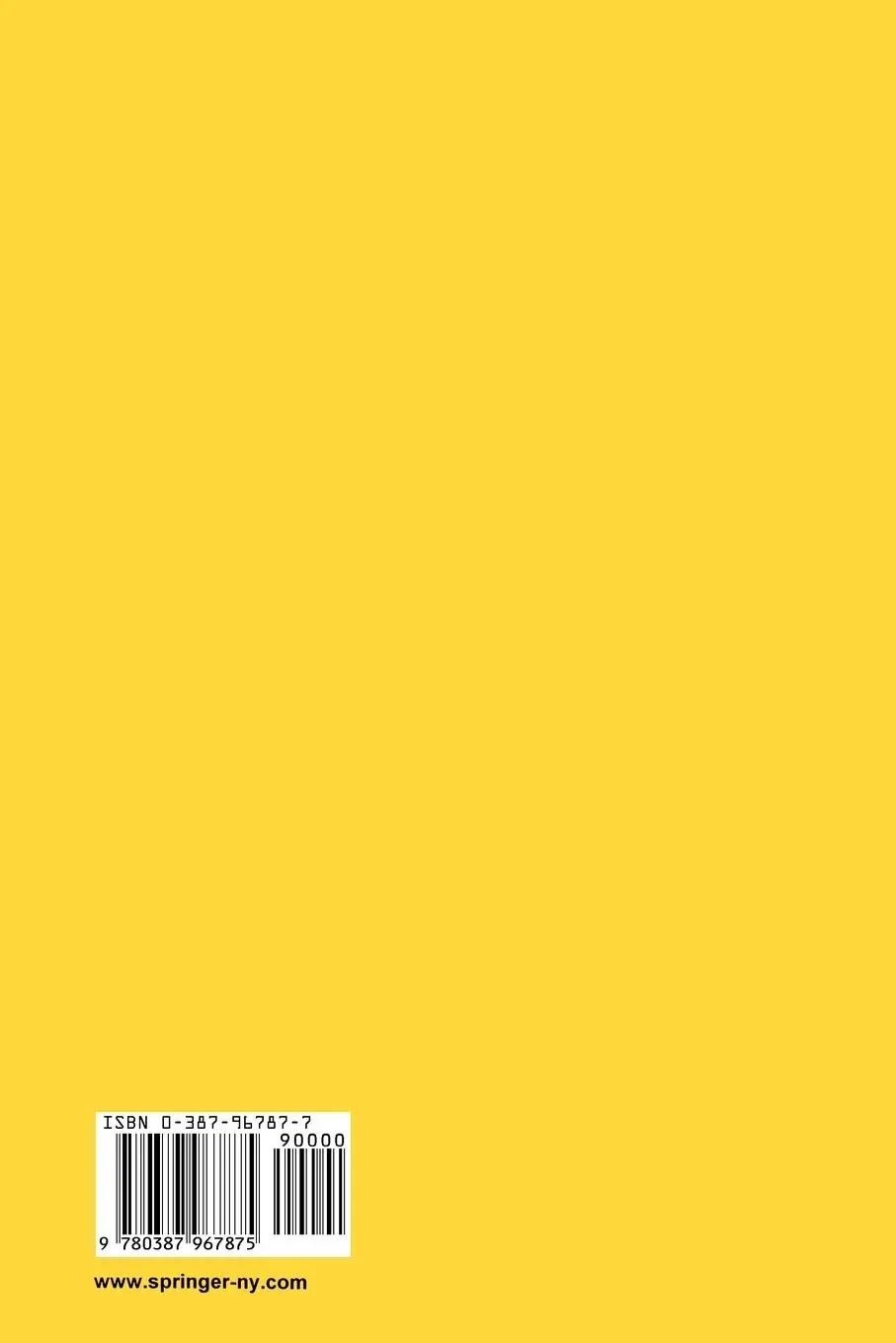 Rückseite: 9780387967875 | Basic Mathematics | Serge Lang | Taschenbuch | 496 S. | Englisch