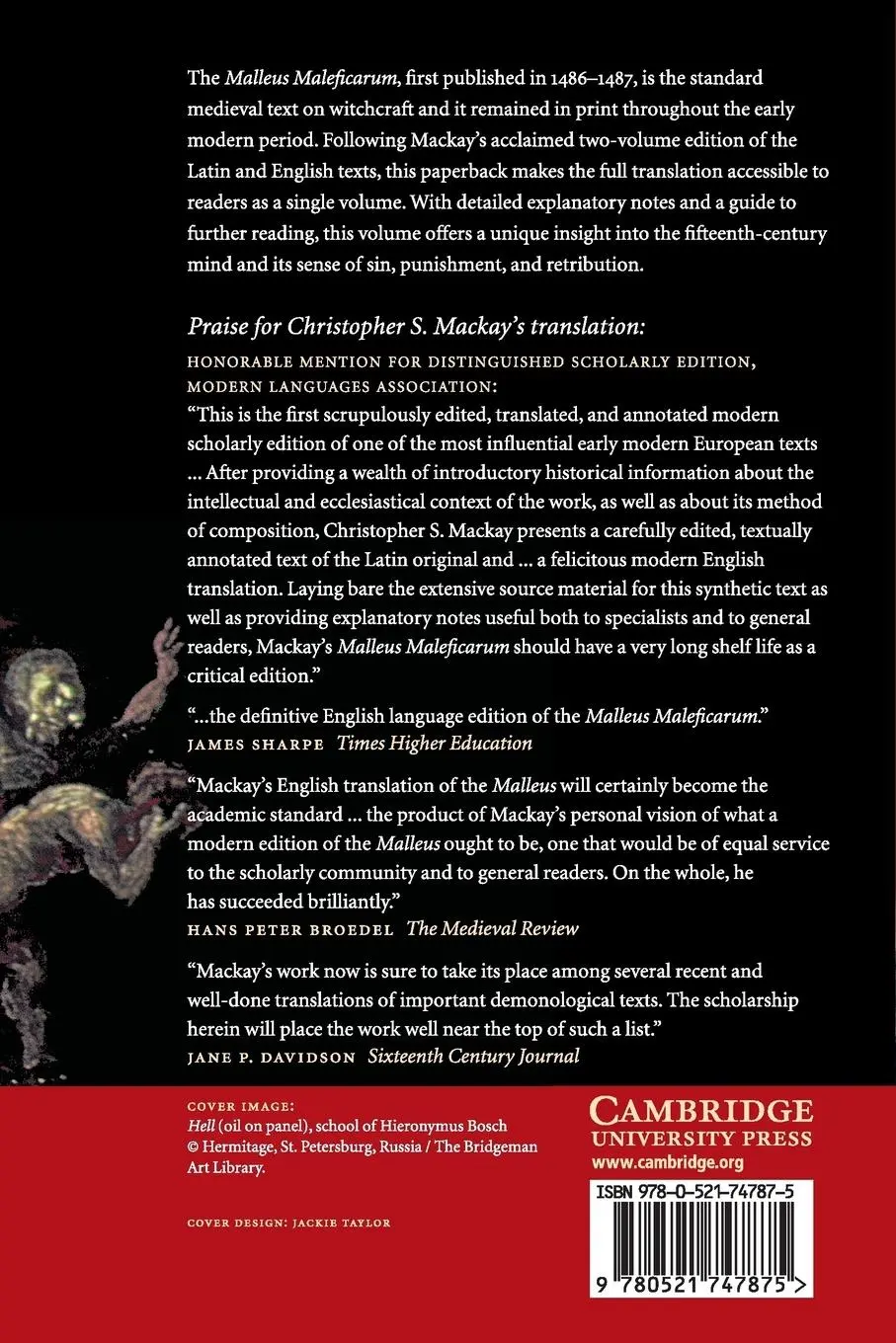 Rückseite: 9780521747875 | The Hammer of Witches | Christopher S. Mackay | Taschenbuch | Englisch