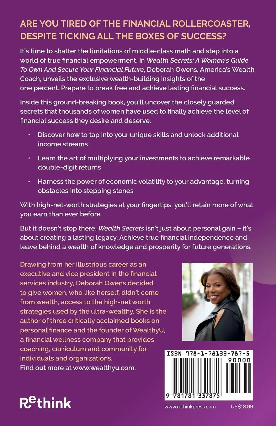 Rückseite: 9781781337875 | Wealth Secrets | Deborah Owens | Taschenbuch | Englisch | 2023