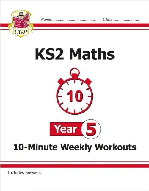 Cover: 9781782947875 | KS2 Year 5 Maths 10-Minute Weekly Workouts | Cgp Books | Taschenbuch Cover: 9781782947875 | KS2 Year 5 Maths 10-Minute Weekly Workouts | Cgp Books | Taschenbuch