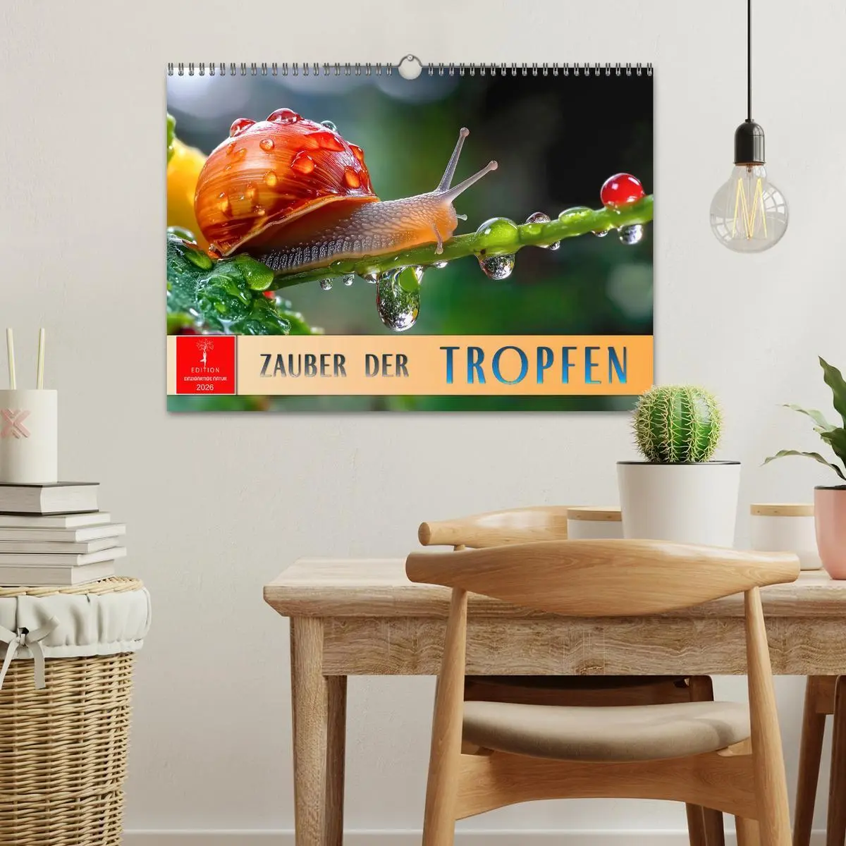 Bild: 9783457267875 | Zauber der Tropfen (Wandkalender 2026 DIN A3 quer), CALVENDO...