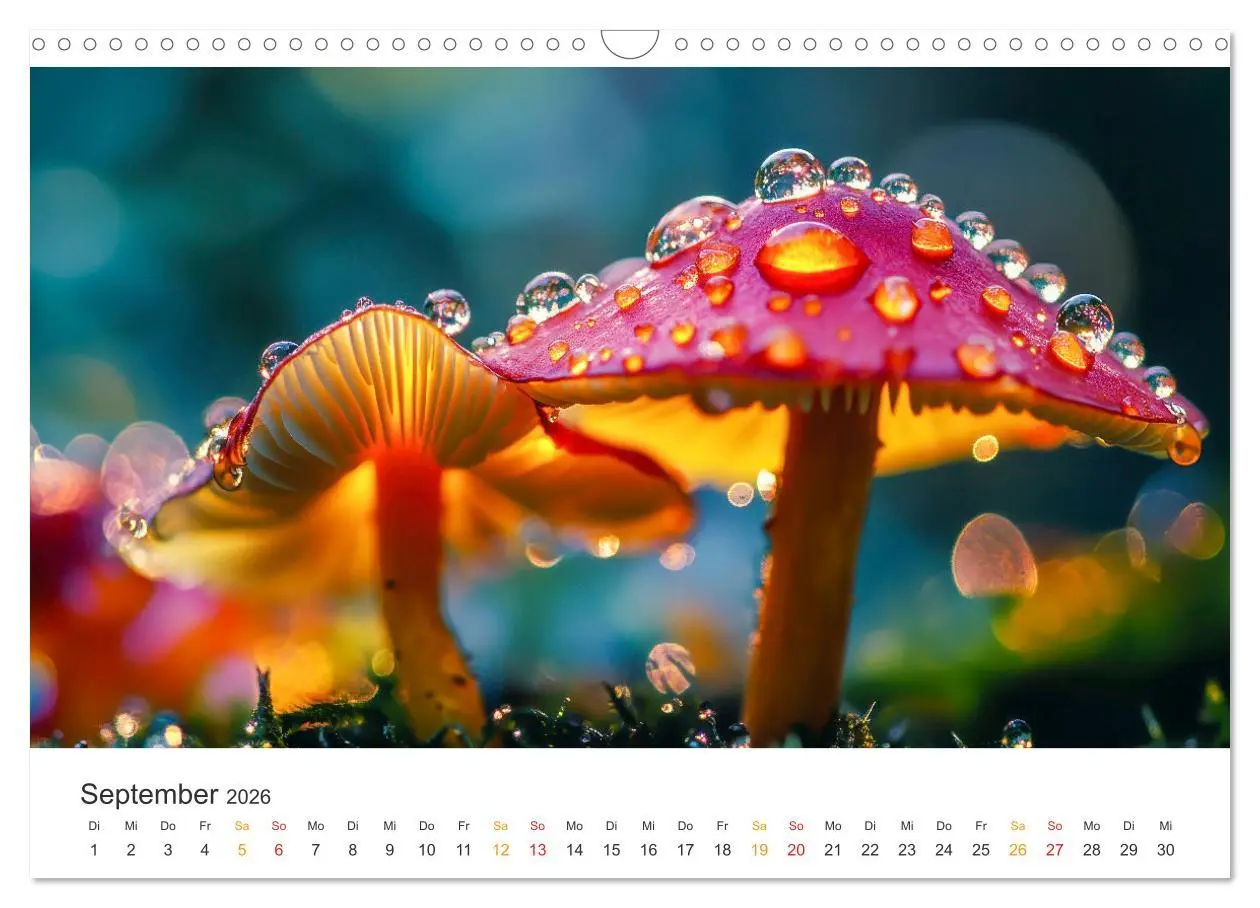 Bild: 9783457267875 | Zauber der Tropfen (Wandkalender 2026 DIN A3 quer), CALVENDO...