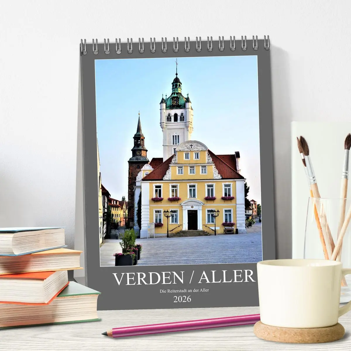 Bild: 9783516427875 | Verden - Aller (Tischkalender 2026 DIN A5 hoch), CALVENDO...