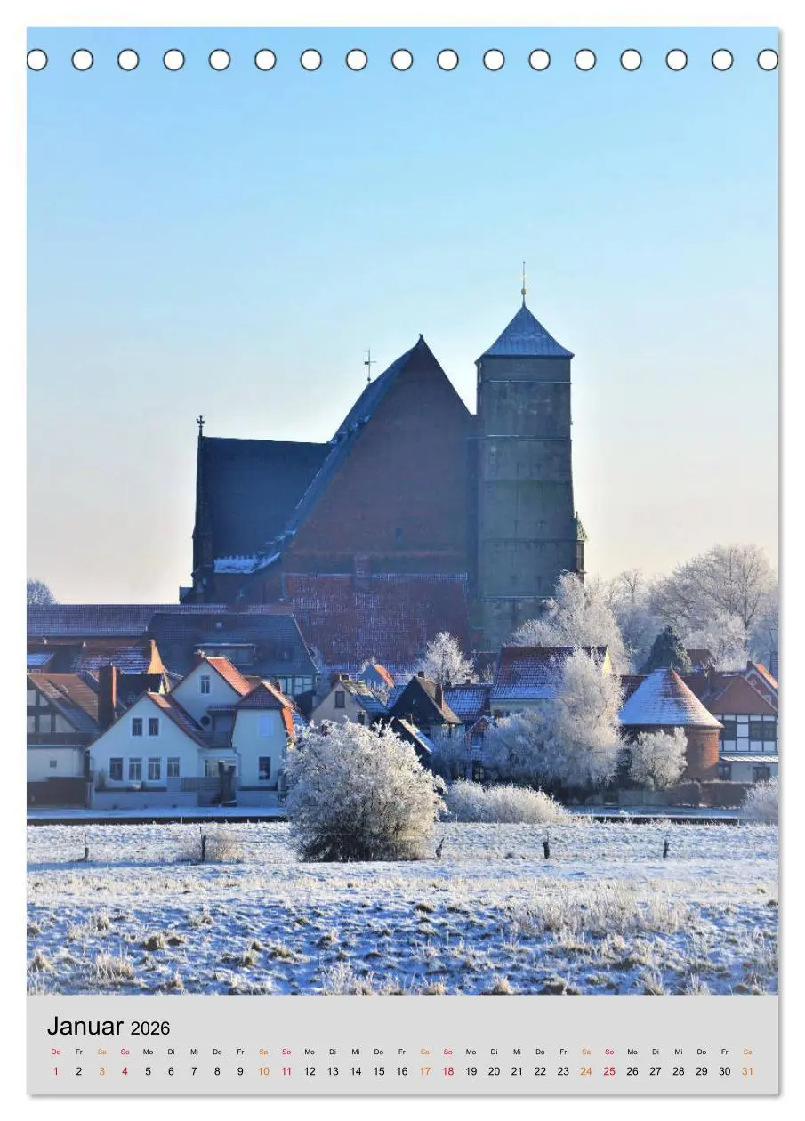 Bild: 9783516427875 | Verden - Aller (Tischkalender 2026 DIN A5 hoch), CALVENDO...